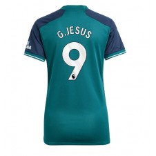 Arsenal Gabriel Jesus #9 Tredjedrakt Kvinner 2023-24 Kortermet
